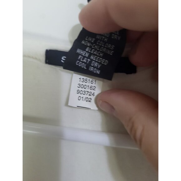 GAP Women's LG Stretch V Neck y2k Tank Top Ruffle Vintage Babydoll Feminine - Picture 5 of 7